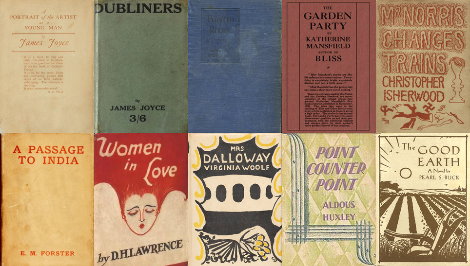 Covers of the top ten most frequently borrowed books